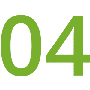 Grüne 04 zur Darstellung des vierten Schritts